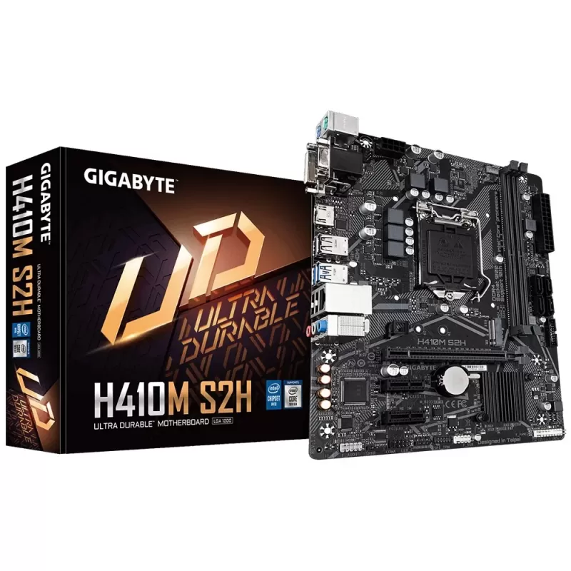 לוח אם Gigabyte H410M S2H DDR4 LGA1200