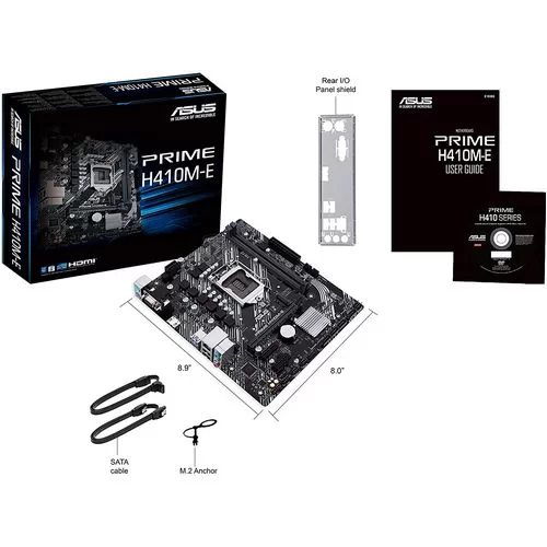 לוח אם Asus PRIME H410M-E DDR4 LGA1200