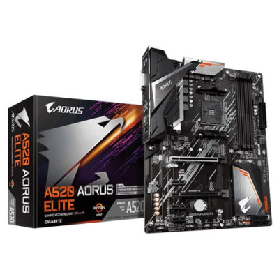 Motherboard Gigabyte A520 AORUS ELITE DDR4 AM4 Motherboard Gigabyte A520 AORUS ELITE DDR4 AM4