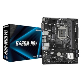 Материнская Плата ASRock B460M-HDV DDR4 LGA1200 Материнская Плата ASRock B460M-HDV DDR4 LGA1200