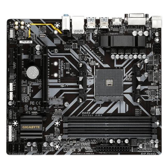 Материнская Плата Gigabyte B450M DS3H V2 DDR4 AM4