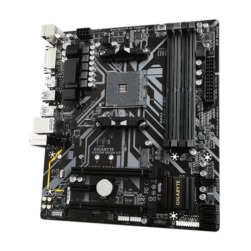 לוח אם Gigabyte B450M DS3H V2 DDR4 AM4