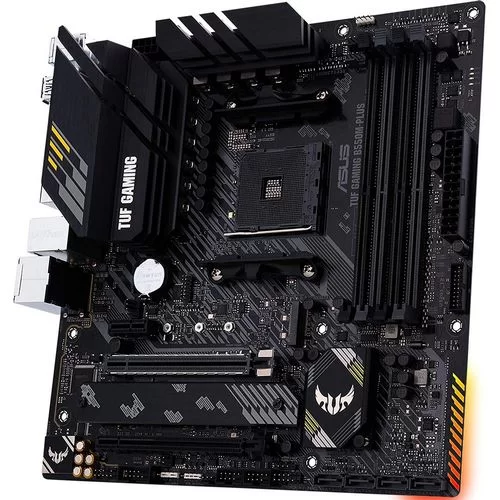 לוח אם Asus TUF GAMING B550M-PLUS DDR4 AM4 לוח אם Asus TUF GAMING B550M-PLUS DDR4 AM4