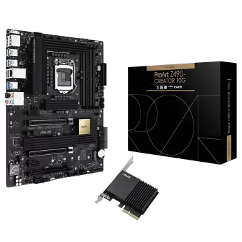 Материнская Плата Asus ProArt Z490-CREATOR 10G DDR4 LGA1200 Материнская Плата Asus ProArt Z490-CREATOR 10G DDR4 LGA1200