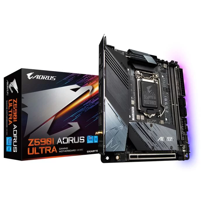 לוח אם Gigabyte Z590i AORUS ULTRA DDR4 DIMM LGA1200