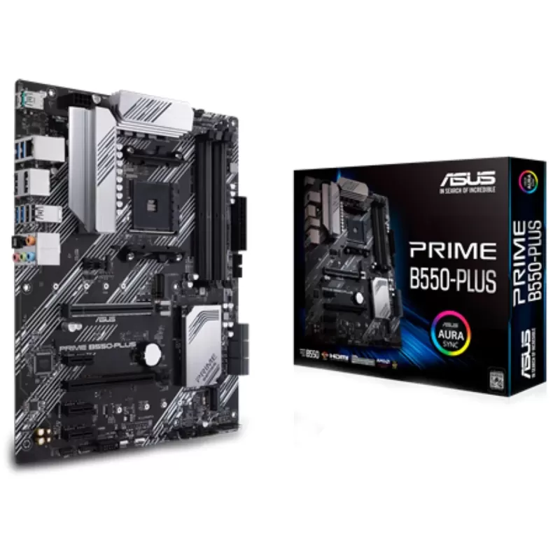 לוח אם Asus PRIME B550-PLUS DDR4 DIMM AM4 לוח אם Asus PRIME B550-PLUS DDR4 DIMM AM4