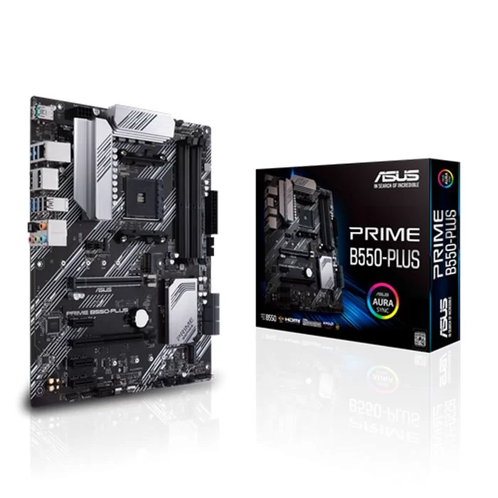 לוח אם Asus PRIME B550-PLUS DDR4 DIMM AM4 לוח אם Asus PRIME B550-PLUS DDR4 DIMM AM4