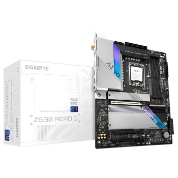לוח אם Gigabyte Z690 AERO G DDR5 LGA1700 לוח אם Gigabyte Z690 AERO G DDR5 LGA1700
