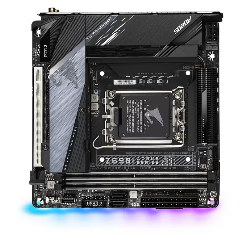 לוח אם Gigabyte Z690I AORUS ULTRA DDR5 DIMM LGA1700