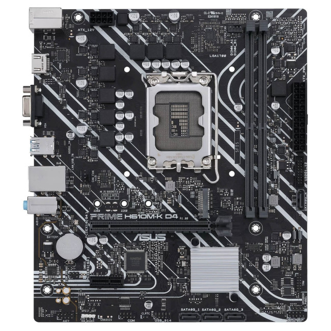 Материнская Плата Asus PRIME H610M-K D4 DDR4 LGA1700