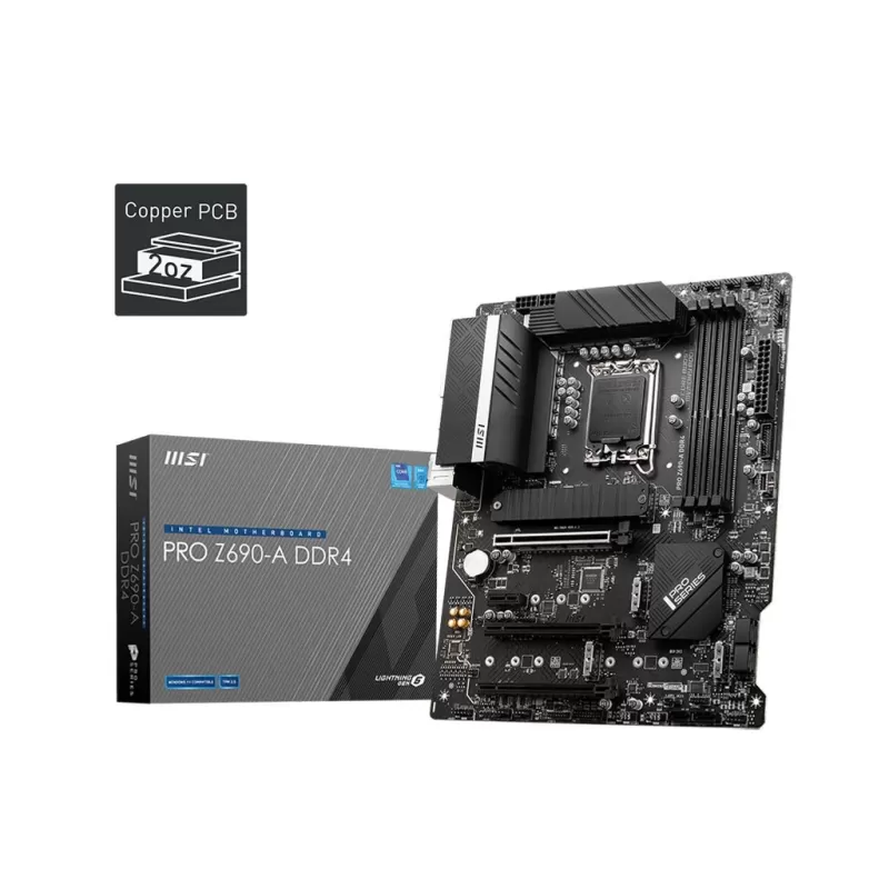 לוח אם MSI PRO Z690-A DDR4 LGA1700 לוח אם MSI PRO Z690-A DDR4 LGA1700