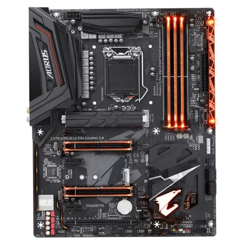 לוח אם Gigabyte AORUS Z370 AORUS Ultra Gaming 2.0 DDR4 LGA1151 - יבואן רשמי