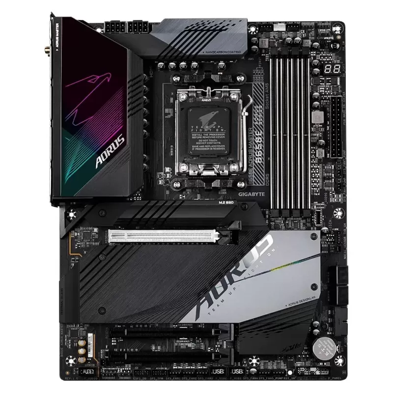לוח אם Gigabyte B650E AORUS MASTER DDR5 DIMM AM5 - יבואן רשמי