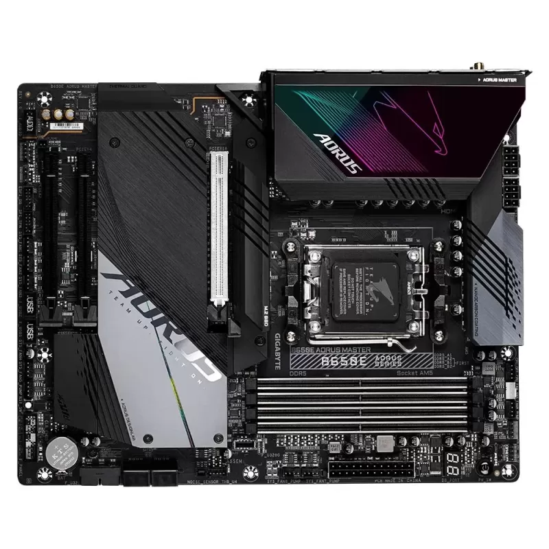 לוח אם Gigabyte B650E AORUS MASTER DDR5 DIMM AM5 - יבואן רשמי