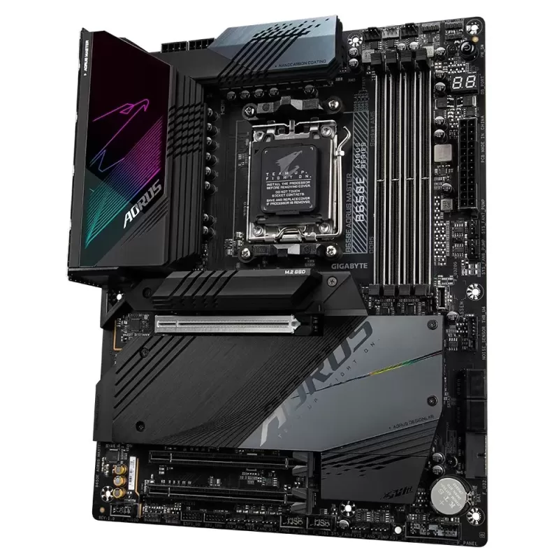 לוח אם Gigabyte B650E AORUS MASTER DDR5 DIMM AM5 - יבואן רשמי