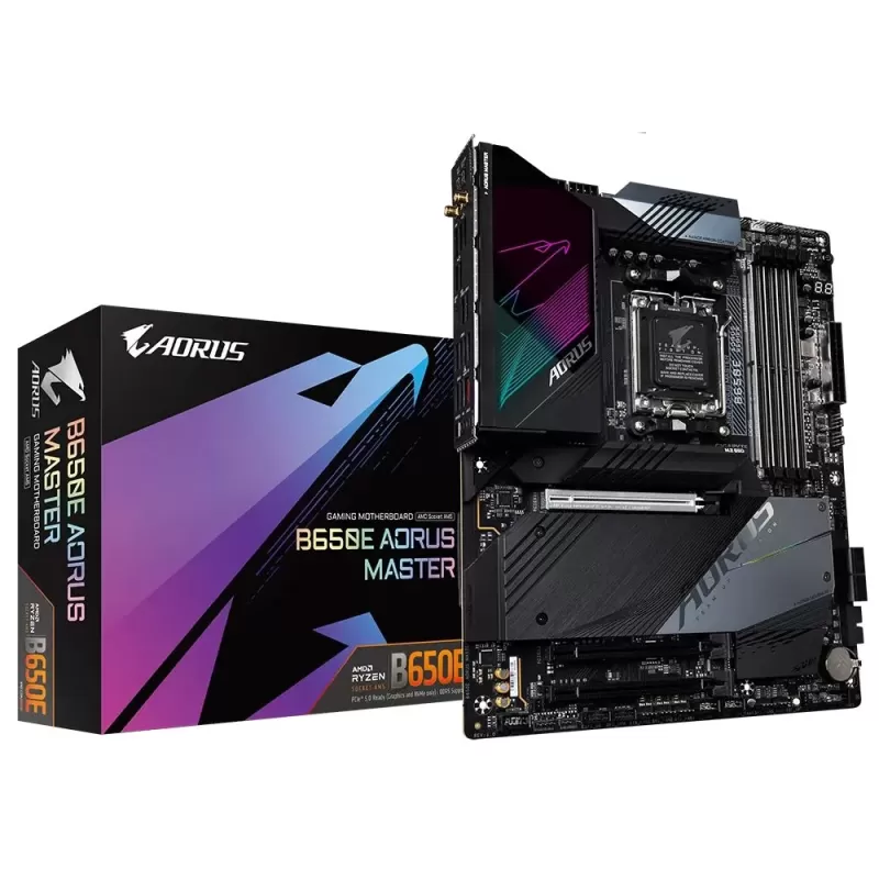 לוח אם Gigabyte B650E AORUS MASTER DDR5 DIMM AM5 - יבואן רשמי