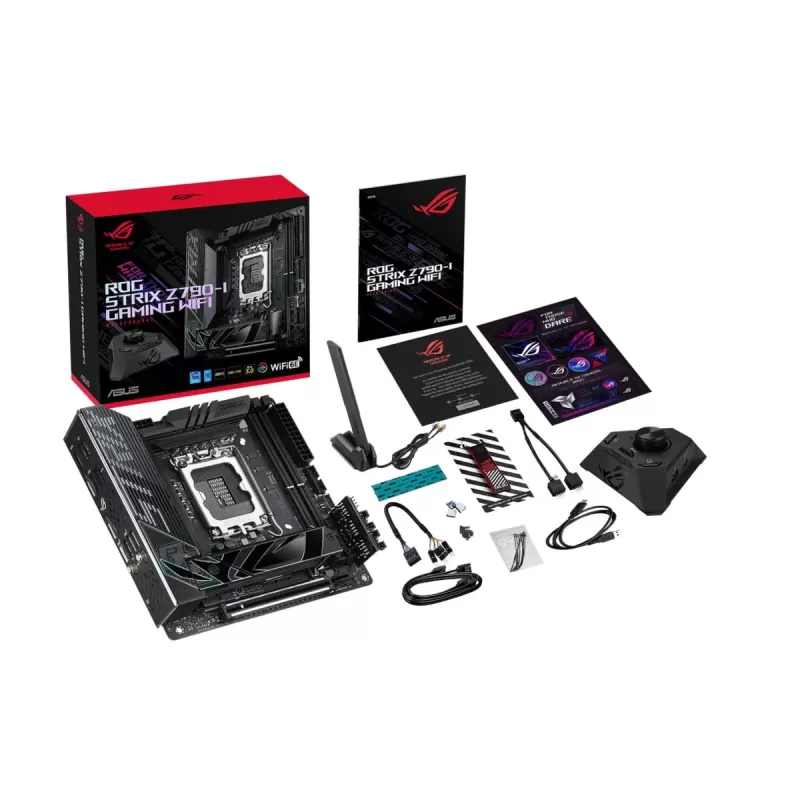 לוח אם Asus ROG STRIX Z790-I GAMING WIFI DDR5 DIMM LGA1700 לוח אם Asus ROG STRIX Z790-I GAMING WIFI DDR5 DIMM LGA1700
