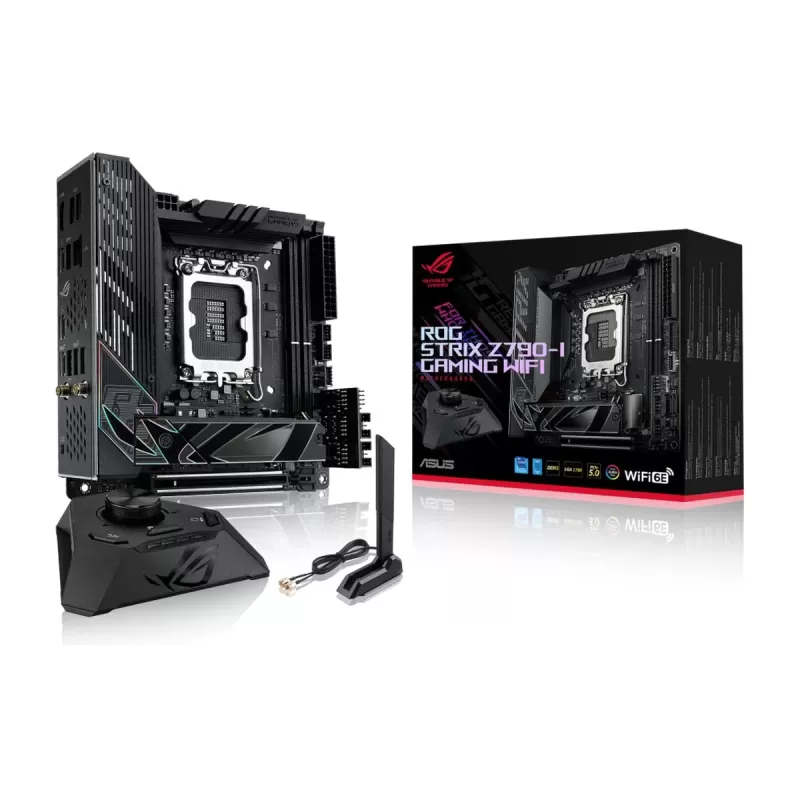 לוח אם Asus ROG STRIX Z790-I GAMING WIFI DDR5 DIMM LGA1700 לוח אם Asus ROG STRIX Z790-I GAMING WIFI DDR5 DIMM LGA1700