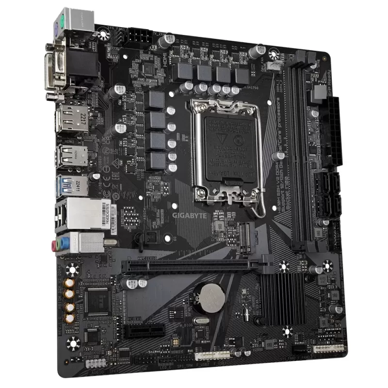 לוח אם Gigabyte H610M S2H V2 DDR4 DDR4 DIMM LGA1700 - יבואן רשמי לוח אם Gigabyte H610M S2H V2 DDR4 DDR4 DIMM LGA1700 - יבואן רשמי