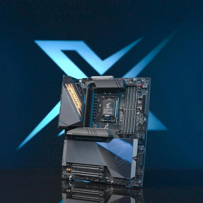 לוח אם Gigabyte Z790 AORUS MASTER X DDR5 LGA1700 לוח אם Gigabyte Z790 AORUS MASTER X DDR5 LGA1700