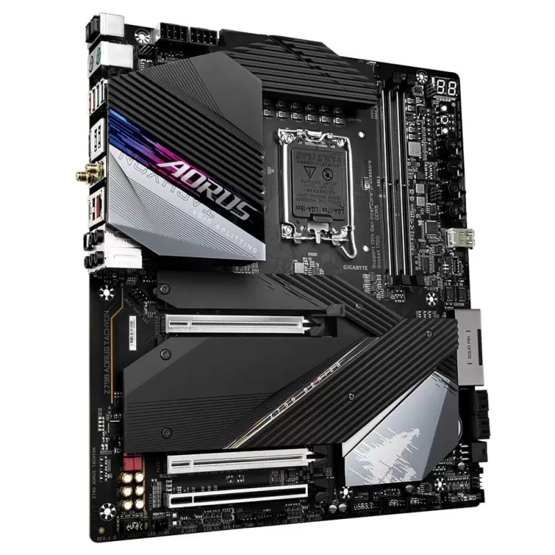 לוח אם Gigabyte Z790 AORUS TACHYON DDR5 DIMM LGA1700 לוח אם Gigabyte Z790 AORUS TACHYON DDR5 DIMM LGA1700