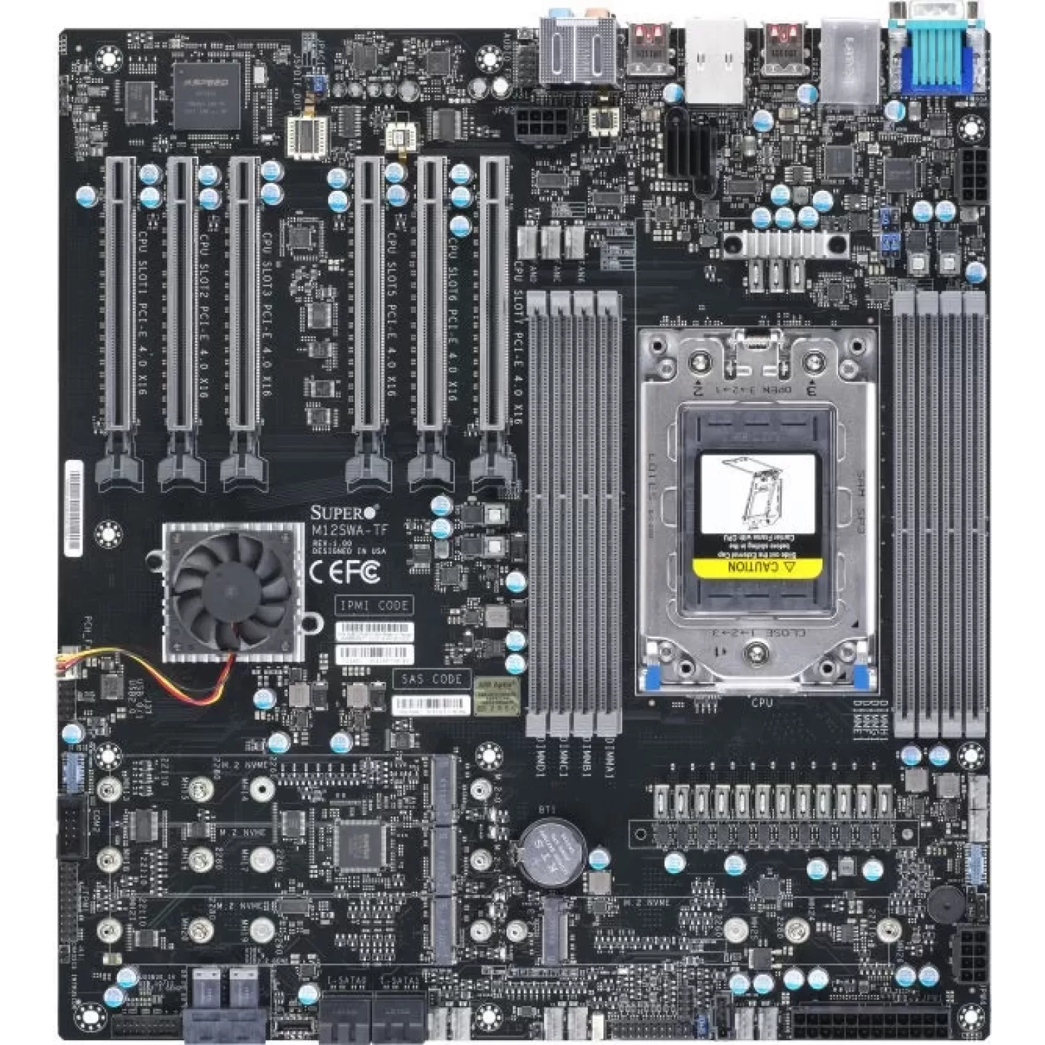 Motherboard SuperMicro M12SWA-TF DDR4 DIMM sWRX8