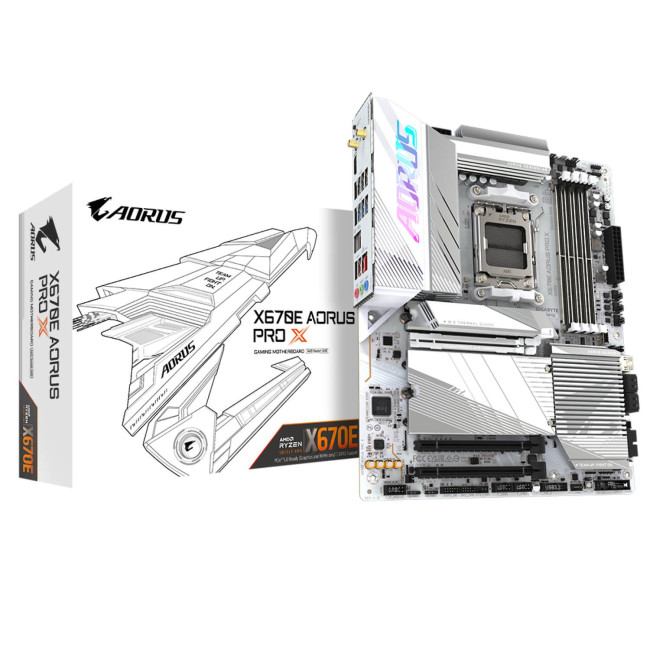Материнская Плата Gigabyte X670E AORUS PRO X DDR5 AM5
