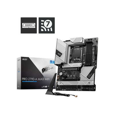 Motherboard MSI PRO Z790-A MAX DDR5 LGA1700 Motherboard MSI PRO Z790-A MAX DDR5 LGA1700