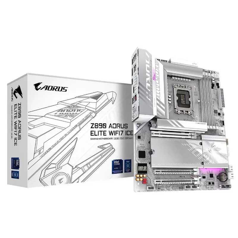 Материнская Плата Gigabyte Z890 AORUS ELITE WiFi7 ICE DDR5 LGA1851