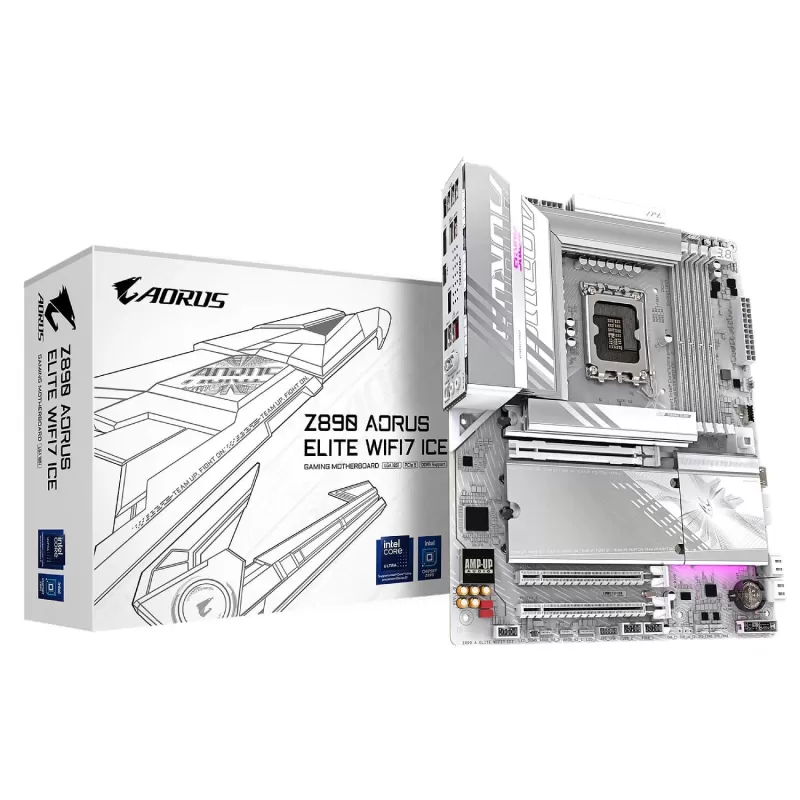 Материнская Плата Gigabyte Z890 AORUS ELITE WiFi7 ICE DDR5 LGA1851