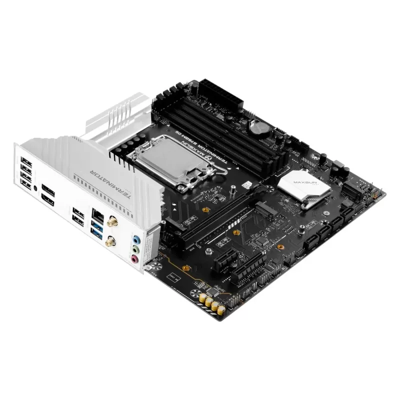 Материнская Плата MAXSUN Terminator B760M D5 WiFi 6E DDR5 LGA1700 Материнская Плата MAXSUN Terminator B760M D5 WiFi 6E DDR5 LGA1700