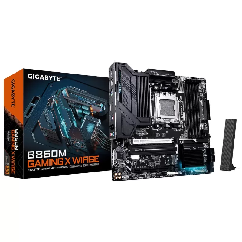 Motherboard Gigabyte B850M GAMING X WIFI6E DDR5 AM5 Motherboard Gigabyte B850M GAMING X WIFI6E DDR5 AM5