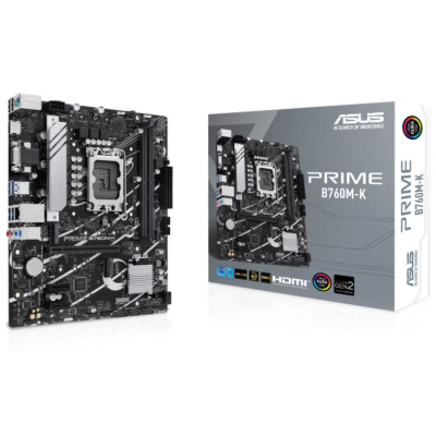 Motherboard ASUS PRIME B760M-K DDR5 LGA1700 Motherboard ASUS PRIME B760M-K DDR5 LGA1700