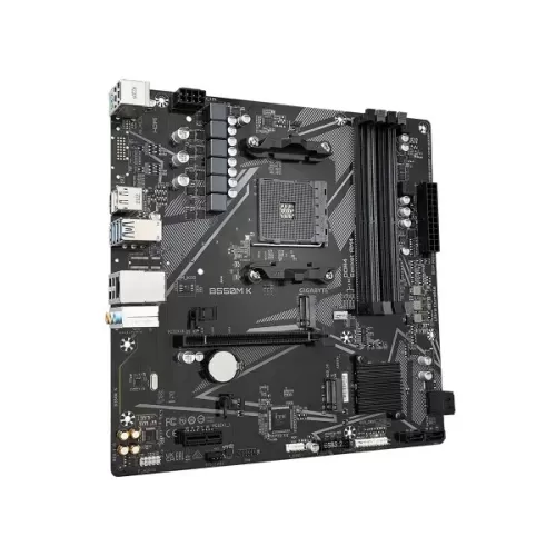 Motherboard Gigabyte B550M K DDR4 AM4 Motherboard Gigabyte B550M K DDR4 AM4