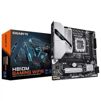 Материнская Плата Gigabyte H810M GAMING WiFi6 DDR5 LGA1851 Материнская Плата Gigabyte H810M GAMING WiFi6 DDR5 LGA1851