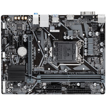 Материнская Плата Gigabyte H410M H V2 (rev. 2.0) DDR4 LGA1200