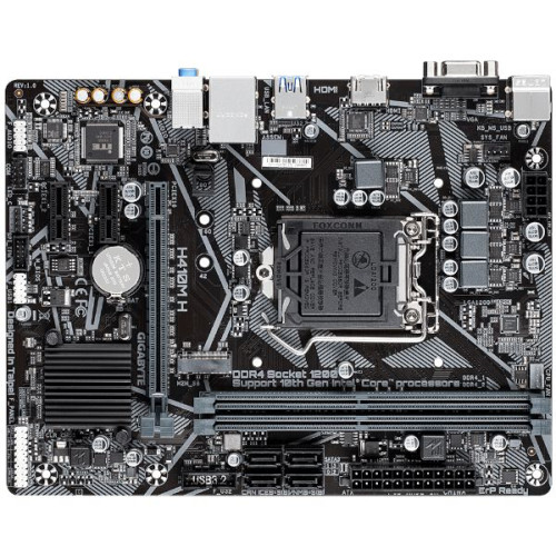 Motherboard Gigabyte H410M H V2 (rev. 2.0) DDR4 LGA1200