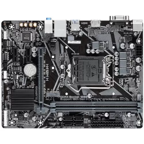 לוח אם Gigabyte H410M H V2 (rev. 2.0) DDR4 LGA1200 - יבואן רשמי