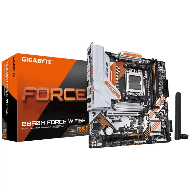Материнская Плата Gigabyte B850M FORCE WIFI6E DDR5 AM5