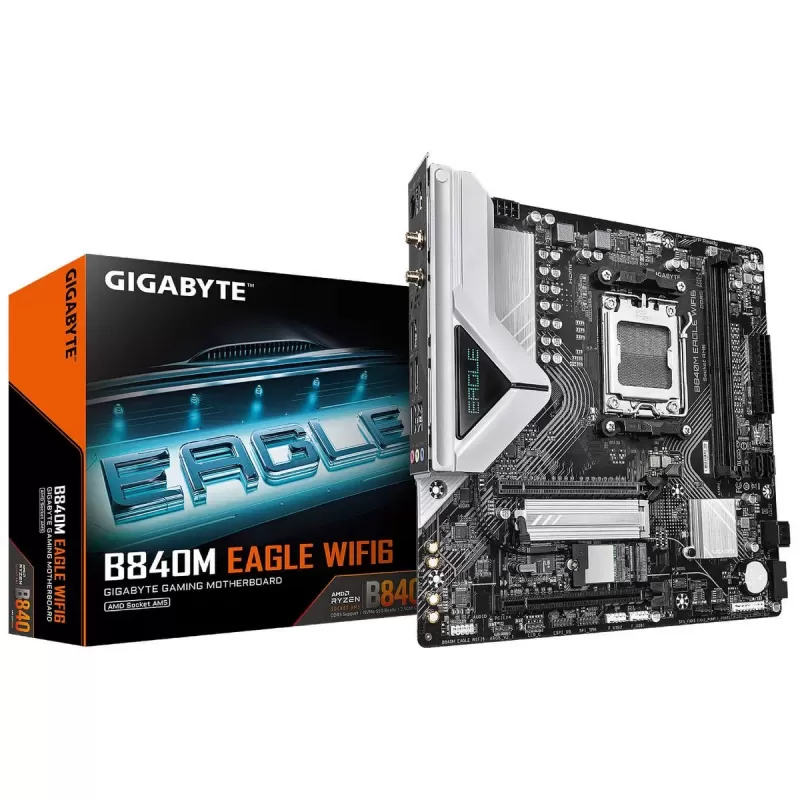 Motherboard Gigabyte B840M EAGLE WIFI6 DDR5 AM5 Motherboard Gigabyte B840M EAGLE WIFI6 DDR5 AM5
