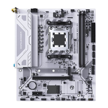 לוח אם MAXSUN Challenger B650M WiFi ICE DDR5 AM5 לוח אם MAXSUN Challenger B650M WiFi ICE DDR5 AM5
