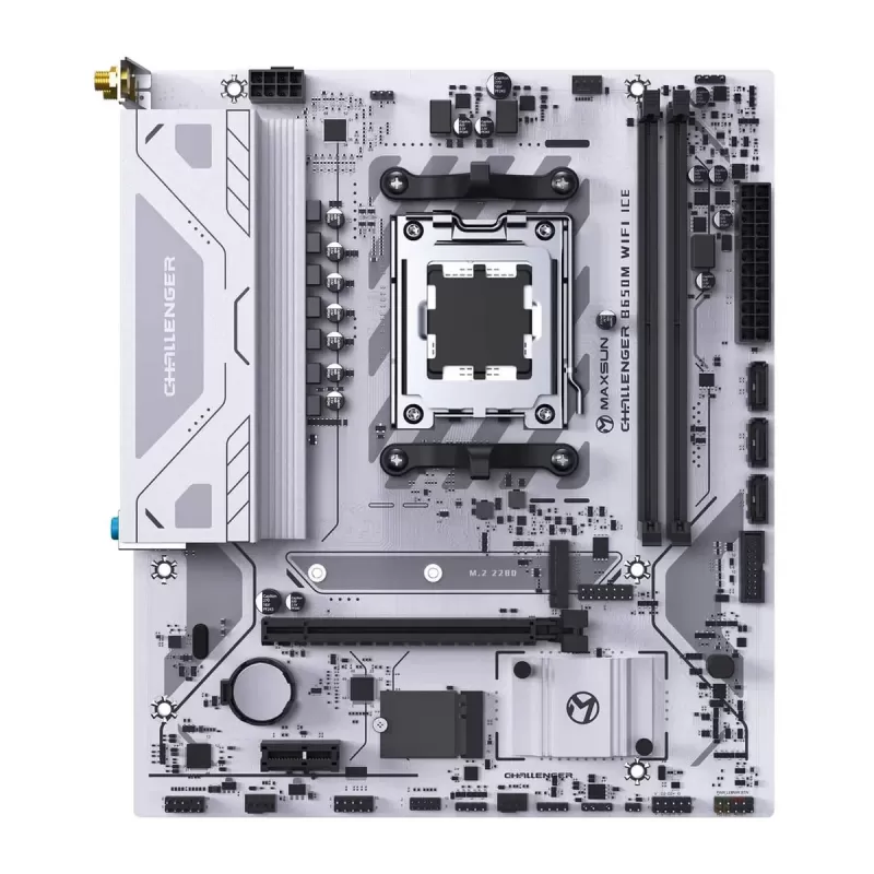 Motherboard MAXSUN Challenger B650M WiFi ICE DDR5 AM5