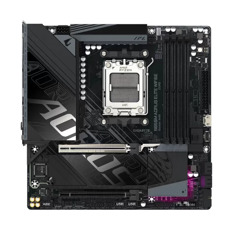 Материнская Плата Gigabyte Aorus B850M AORUS ELITE WiFi6E DDR5 AM5