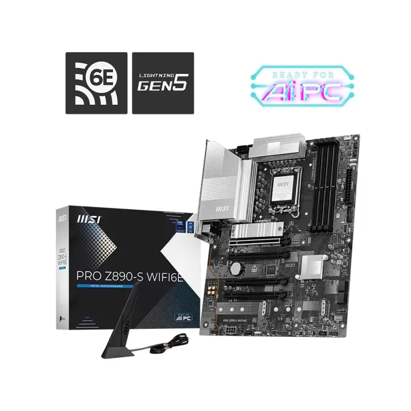Материнская Плата MSI PRO Z890-S WIFI 6E DDR5 LGA1851