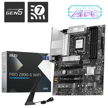 Материнская Плата MSI PRO Z890-S WIFI 6E DDR5 LGA1851