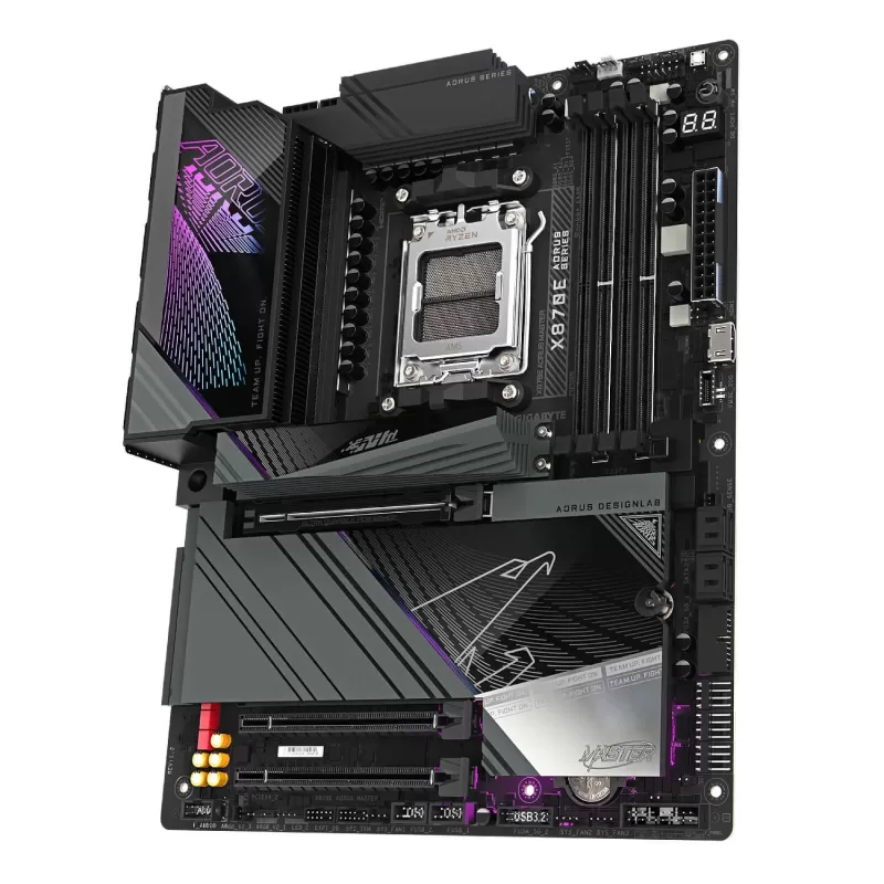 לוח אם Gigabyte X870E AORUS MASTER DDR5 AM5 לוח אם Gigabyte X870E AORUS MASTER DDR5 AM5