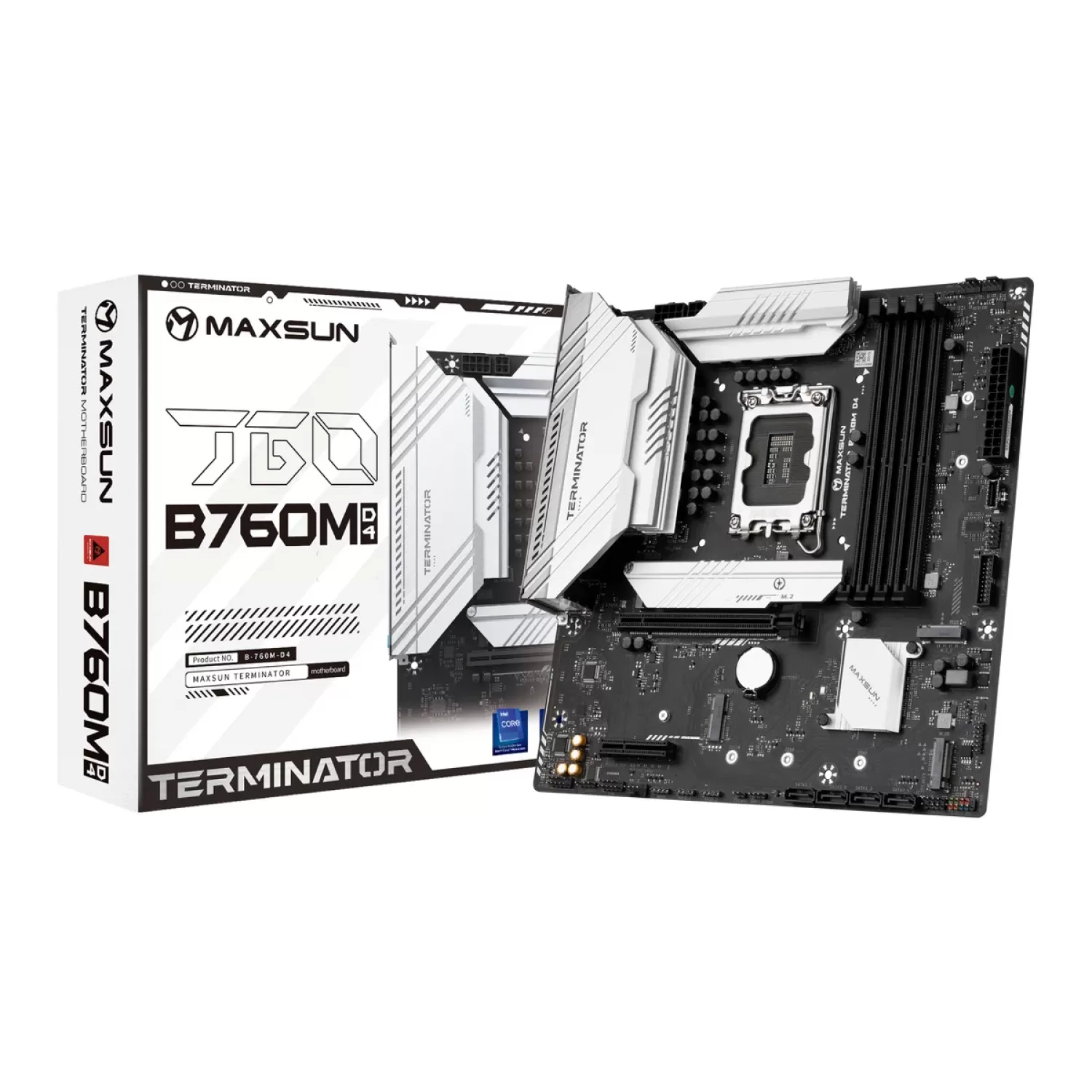 Материнская Плата MAXSUN Terminator B760M D4 V2 DDR4 LGA1700