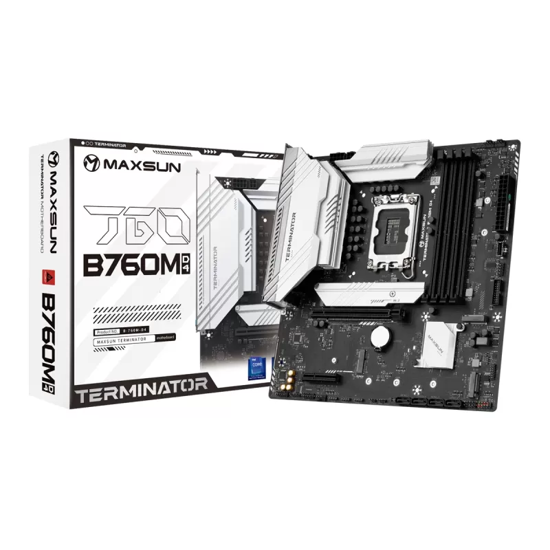 Материнская Плата MAXSUN Terminator B760M D4 V2 DDR4 LGA1700 Материнская Плата MAXSUN Terminator B760M D4 V2 DDR4 LGA1700