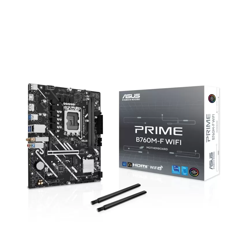 Motherboard Asus PRIME B760M-F WiFi DDR5 LGA1700 Motherboard Asus PRIME B760M-F WiFi DDR5 LGA1700