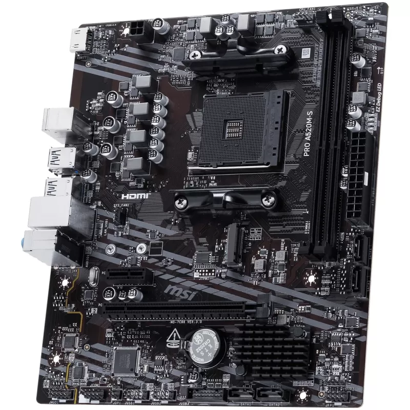 Материнская Плата MSI PRO A520M-S DDR4 AM4